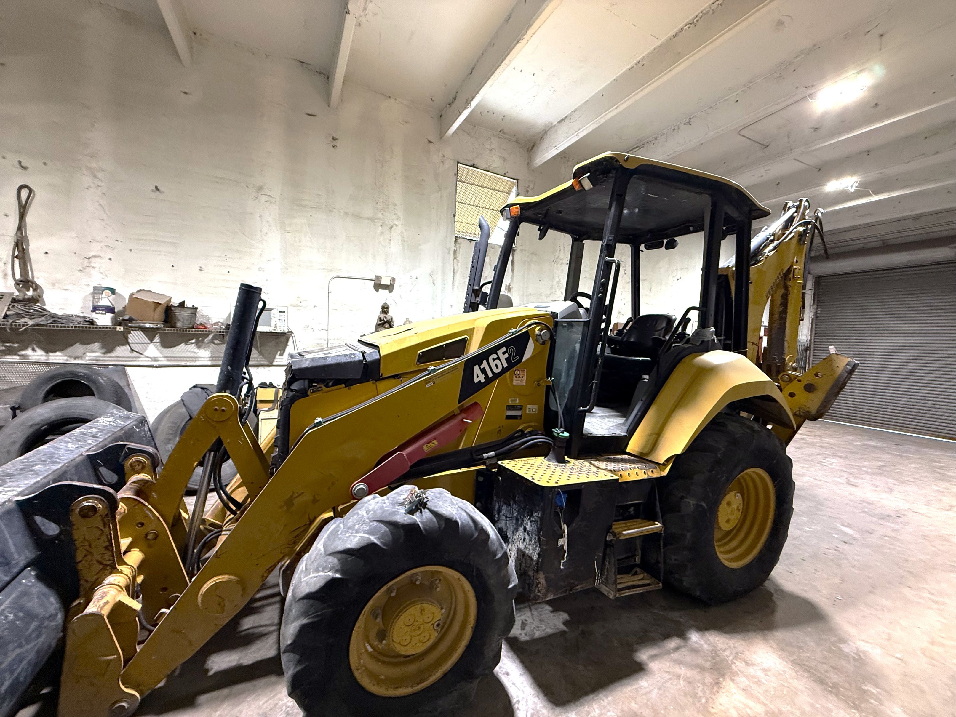 BACKHOE LOADER CATERPILLAR 416F 4X4 60100A6 (image for) BACKHOE LOADER CATERPILLAR 416F 4X4 60100A6