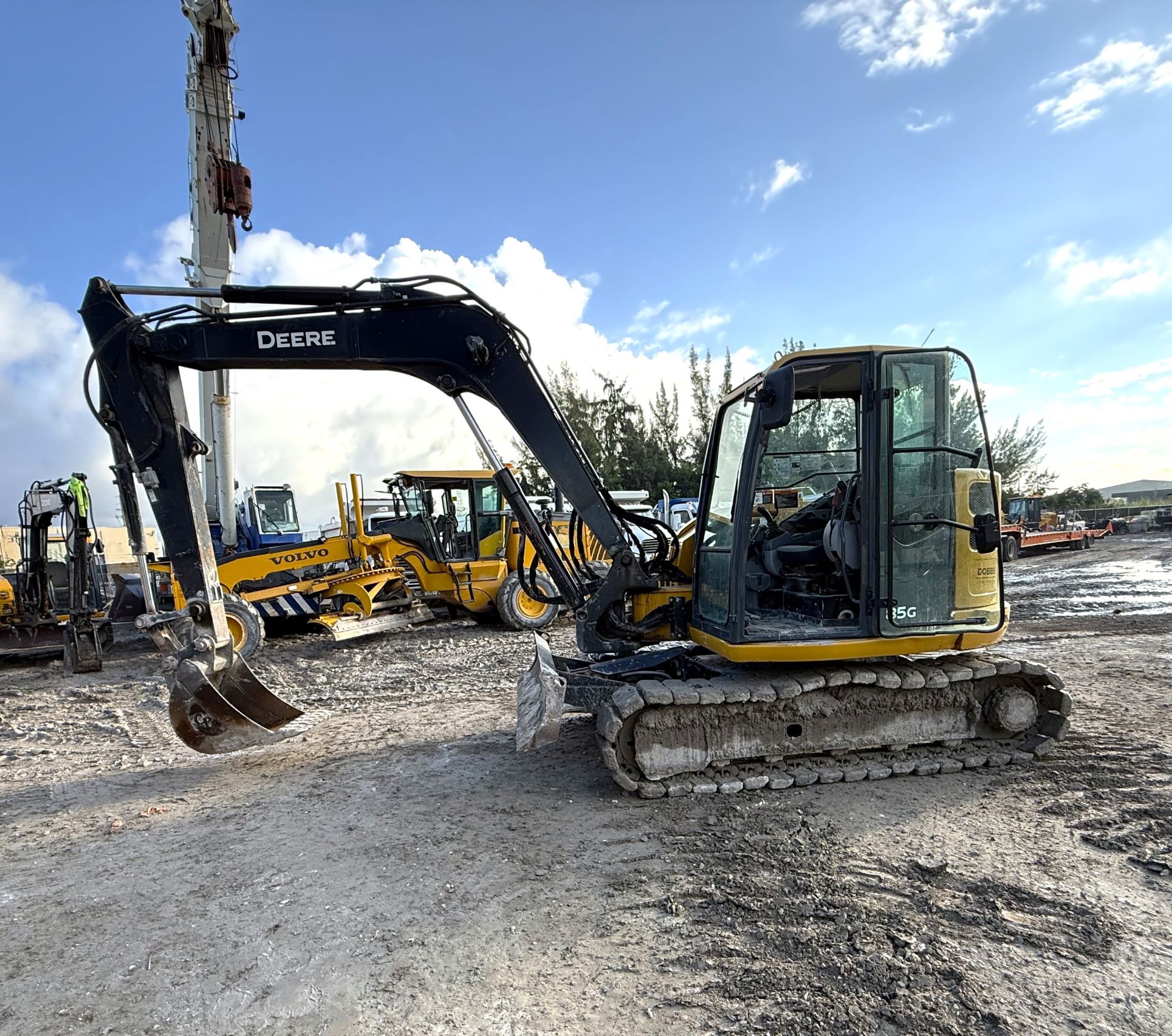 EXCAVATOR MINI JOHN DEERE 85GX 2018 3608 60107C9 (image for) EXCAVATOR MINI JOHN DEERE 85GX 2018 3608 60107C9