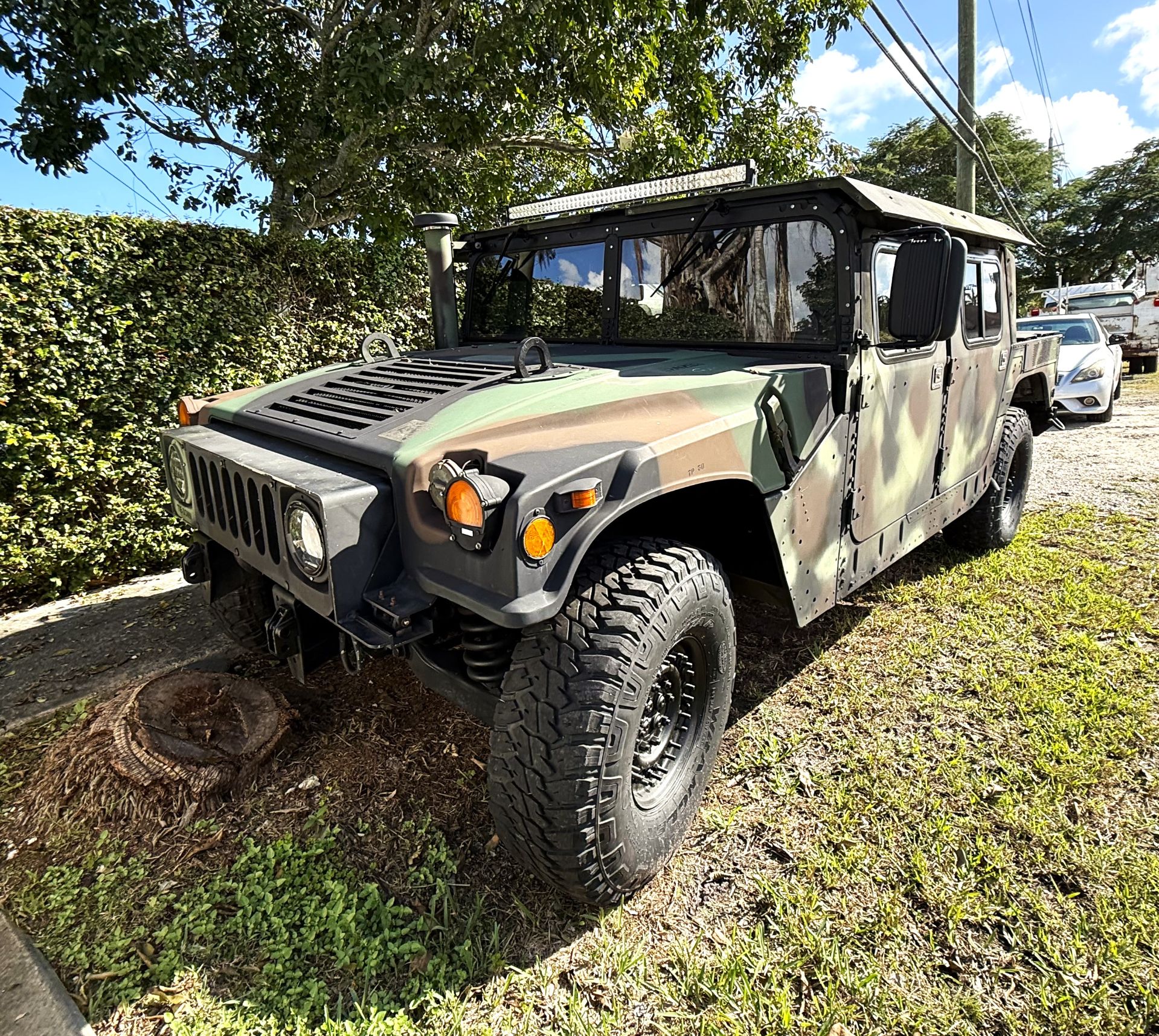 HUMMER H1 HUMVEE MILITARY OPEN CARGO BED HARD TOP 2007 6.5 TURBO 4 SPEED A/C 51200C1 (image for) HUMMER H1 HUMVEE MILITARY OPEN CARGO BED HARD TOP 2007 6.5 TURBO 4 SPEED A/C 51200C1