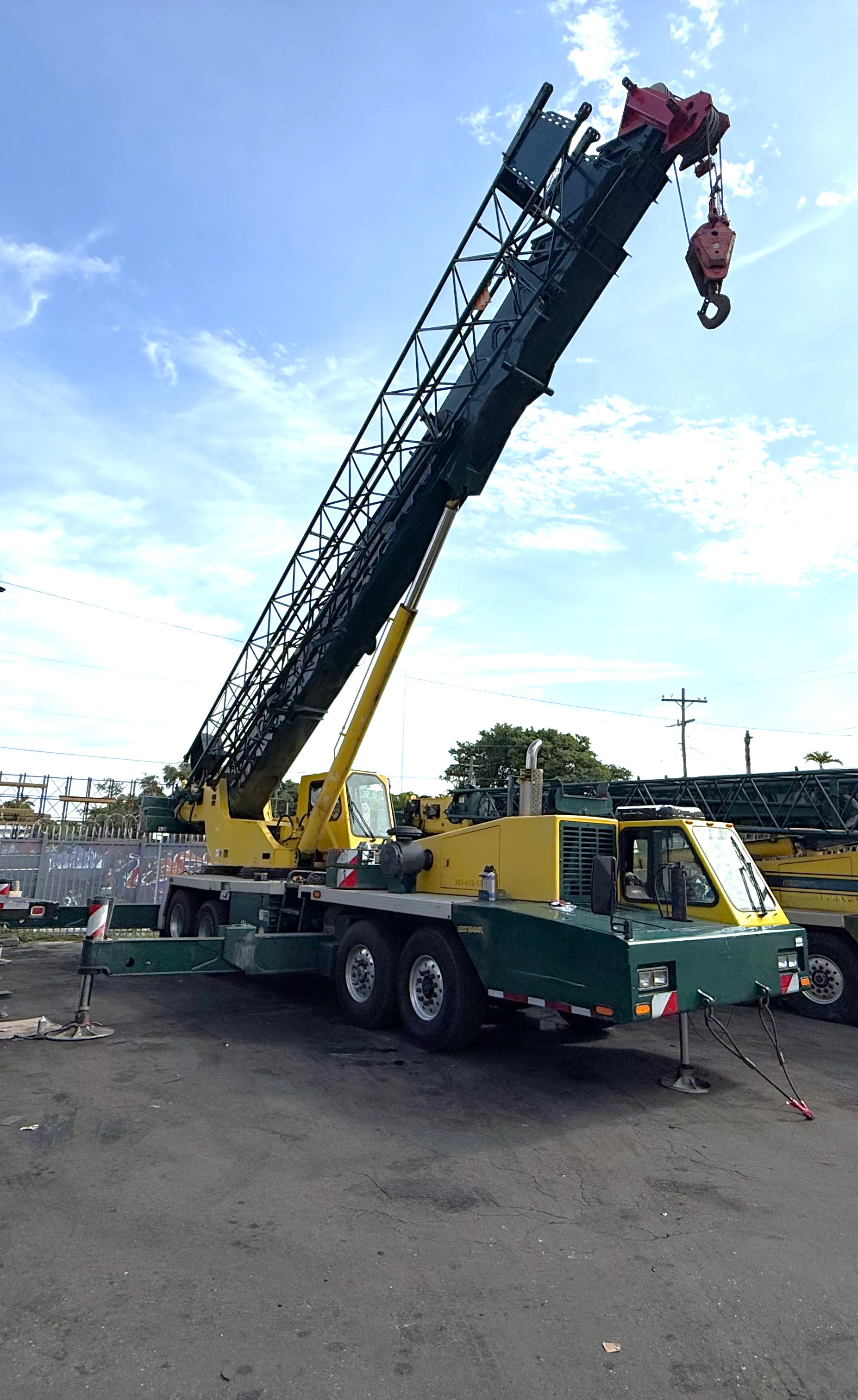 BOOM CRANE TRUCK LINKBELT HTC8670 70 TONS 110’+ 36’ JIG HIGH60700C8 (image for) BOOM CRANE TRUCK LINKBELT HTC8670 70 TONS 110’+ 36’ JIG HIGH60700C8